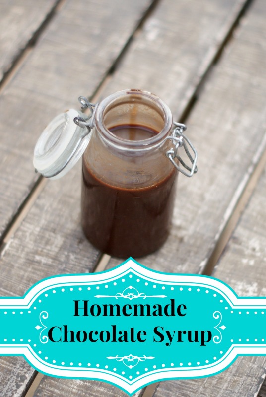 Chocolate Syrup Recipe ~ An easy recipe for chocolate syrup made from scratch! Tastes just like Hershey's!
