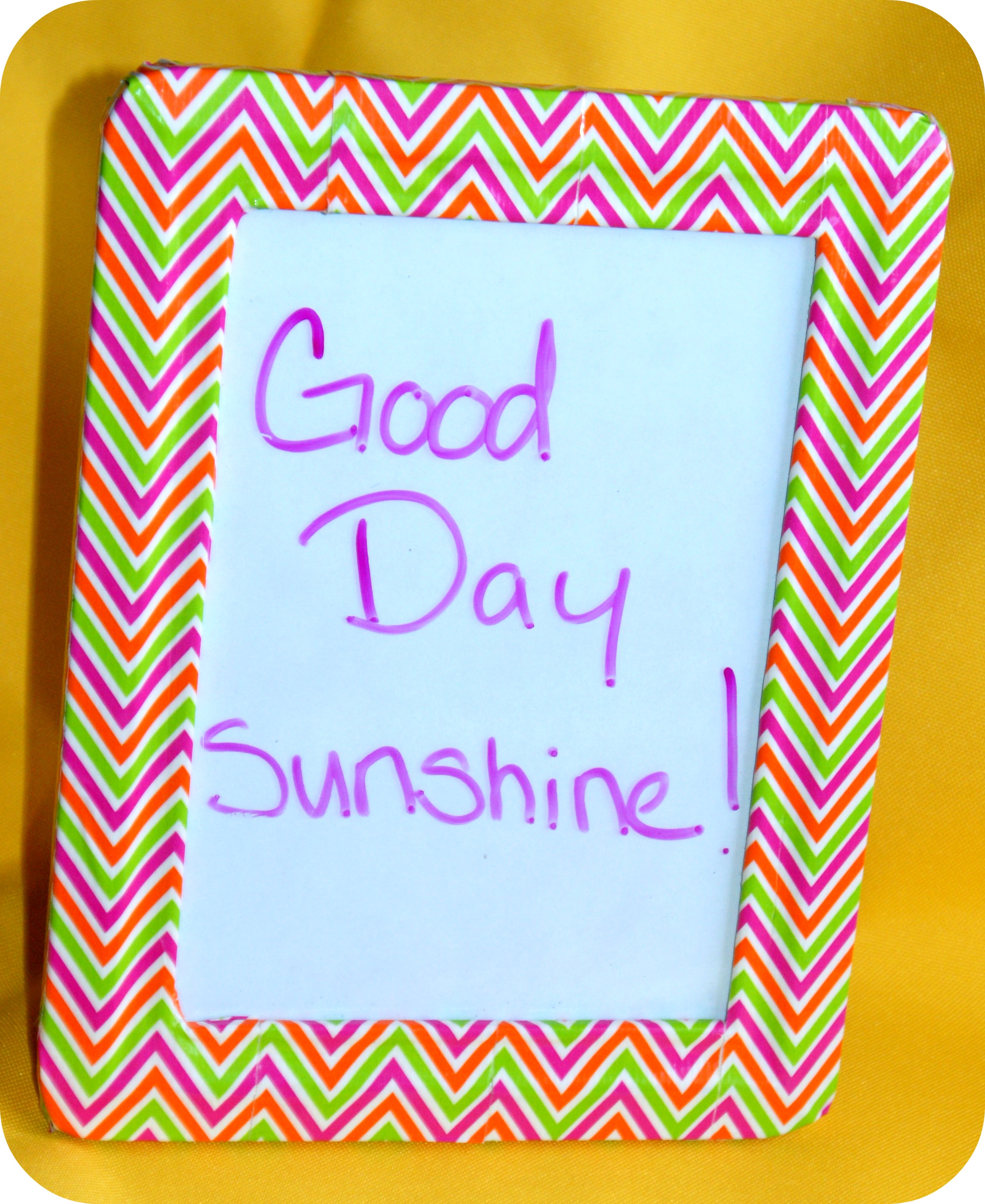 How-To: Duck Tape® Dry Erase Board