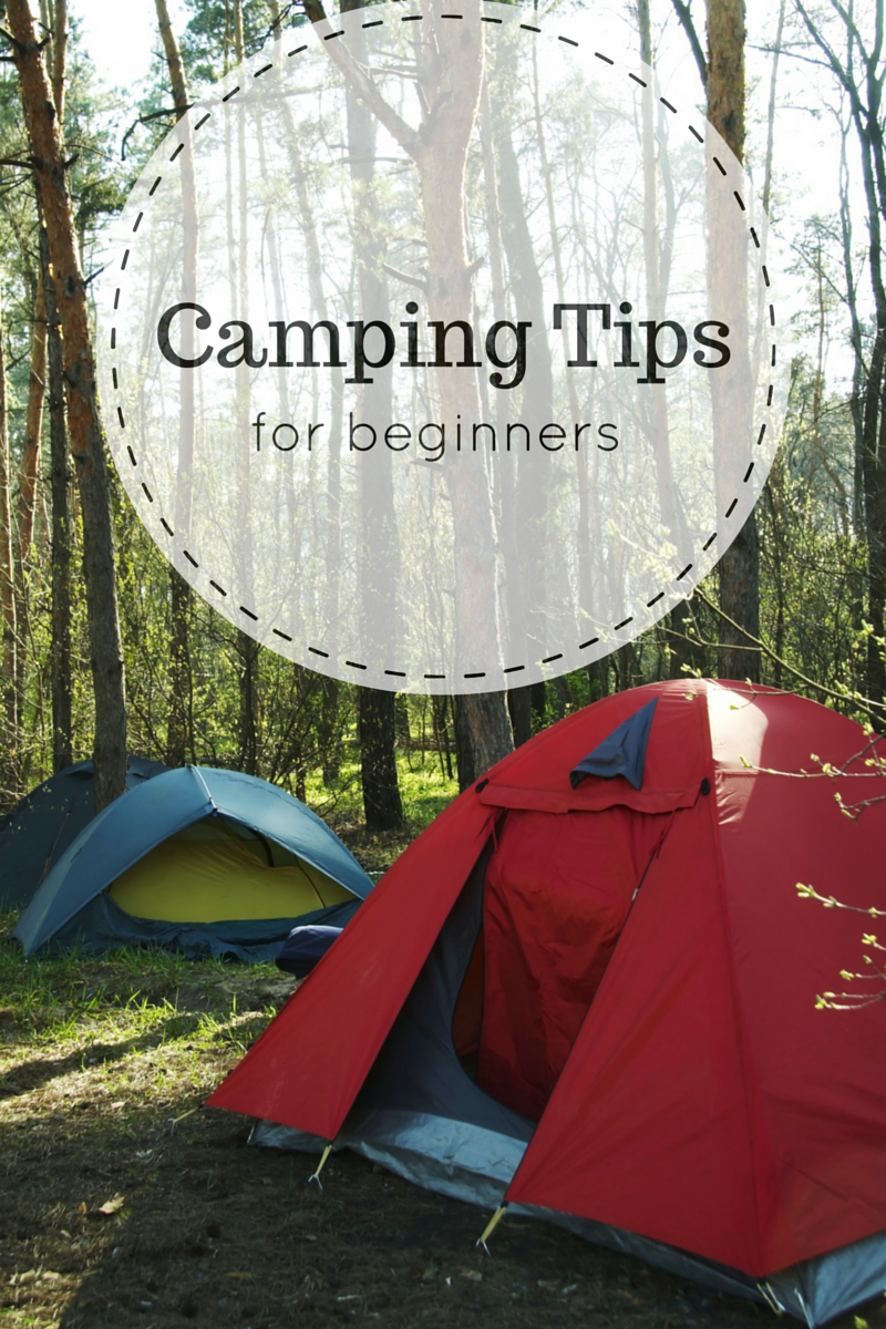 Camping Tips for newbies and a printable camping checklist