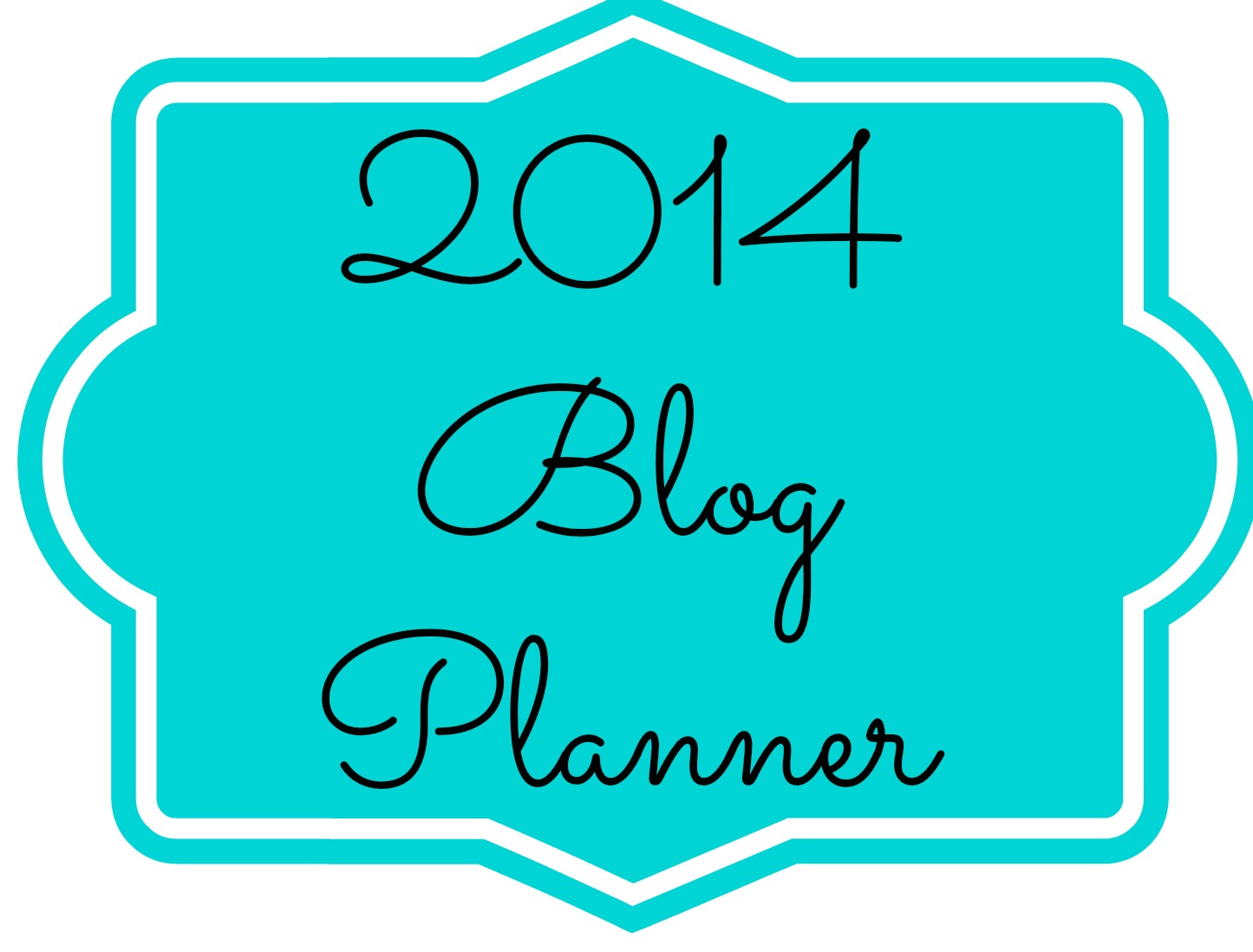 2014 Blog Planner Printable