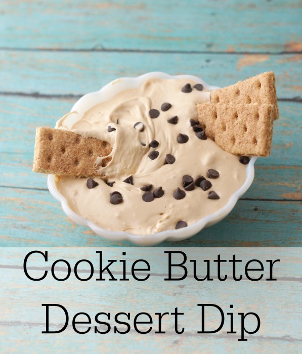 Cookie Butter Dessert Dip
