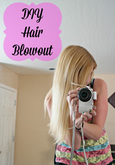 DIY Hair Blowout with a few simple tools