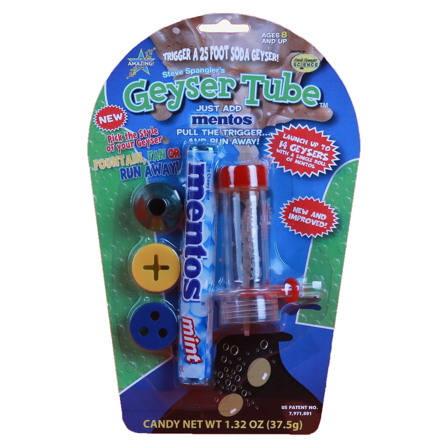Create an explosion with these Geyser Tubes!