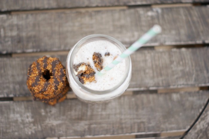 Samoa Cookie Milkshake Recipe