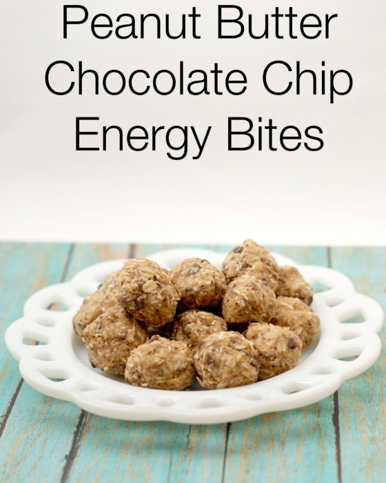 Peanut Butter Choclate Chip Energy Bites