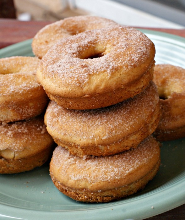 Cinnamon & Sugar Baked Donut Recipe