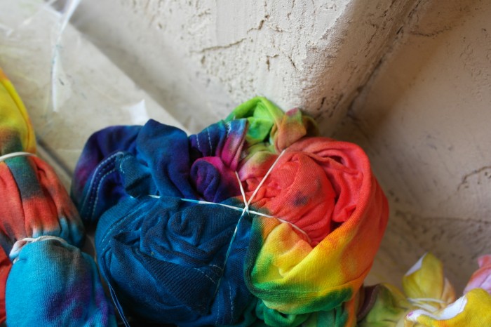 how to to do a spiral tie dye