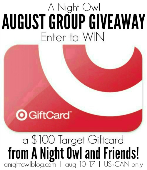 $100 Target Giftcard Giveaway