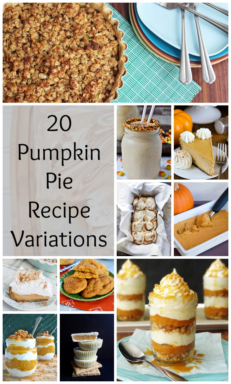 20 Pumpkin Pie Recipe Variations