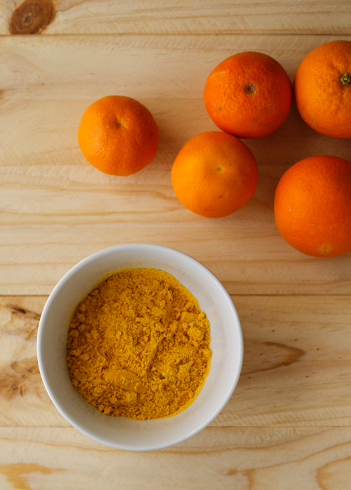 Orange Peel Deodorizer. This is really neat, all you need is baking soda and this zest and you can neutralize odors throughout the house!