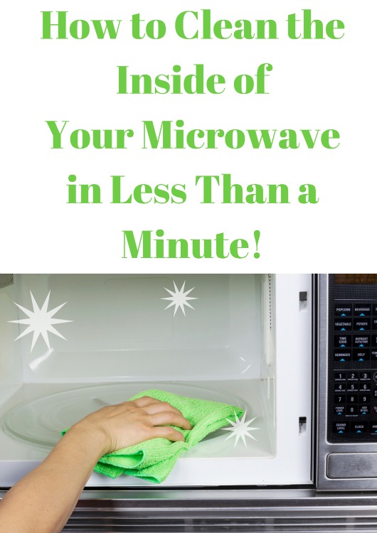 How to CleanYour Microwavein Less Than a