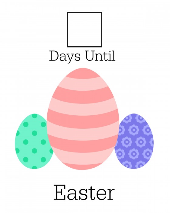 Printable Easter Countdown