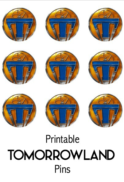 Printable Tomorrowland Pins