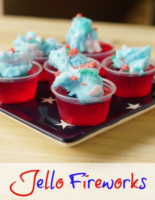 Jello Fireworks ~ A kid friendly treat perfect for parties and BBQs!