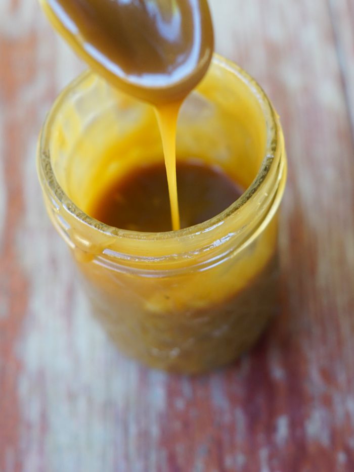 Easy 4 ingredient Caramel Sauce Recipe