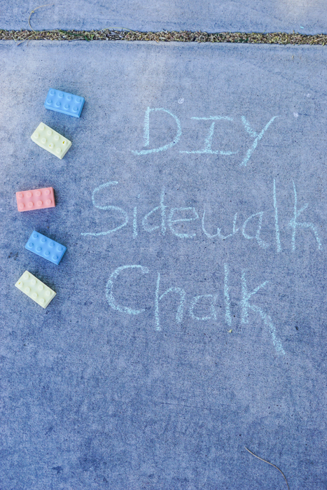 DIY Sidewalk Chalk Recipe - Clever Pink Pirate