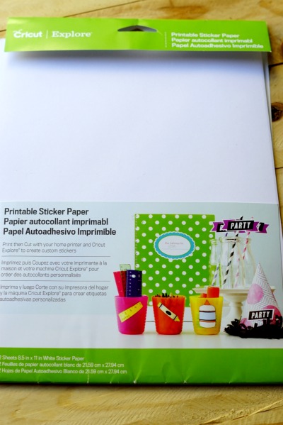 How to use Cricut Sticker Paper