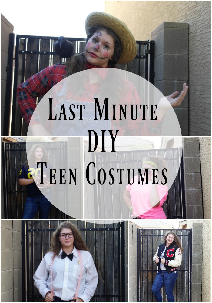 DIY Last Minute Teen Costumes for Halloween