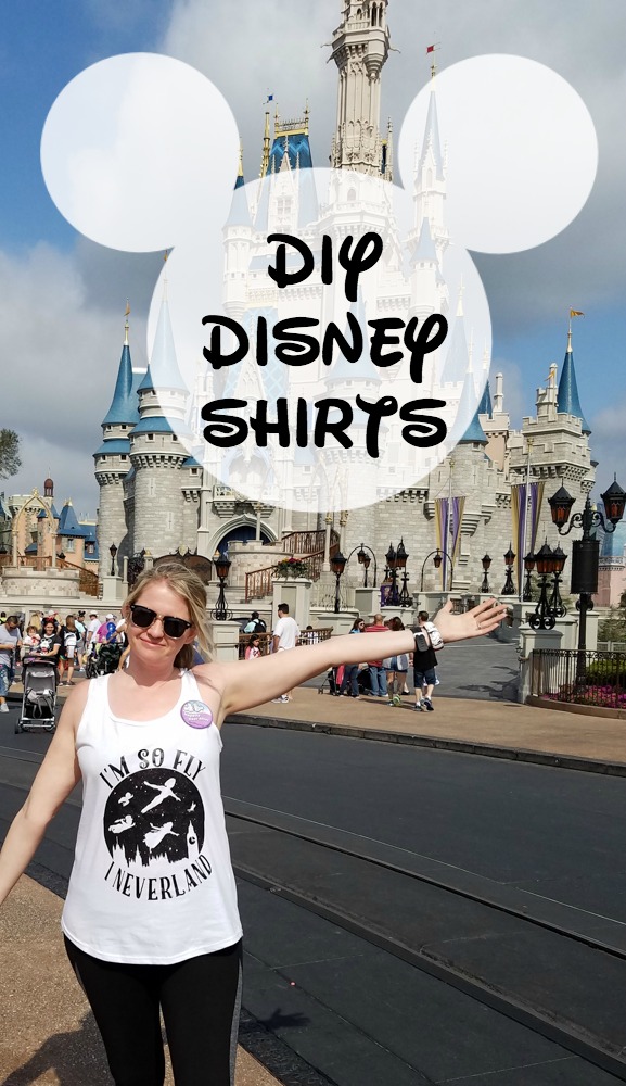 Learn how to make your own shirts for Disney using heat transfer vinyl!