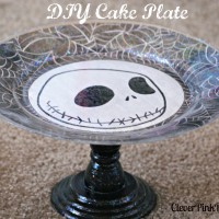 DIY Cake Plate Stand