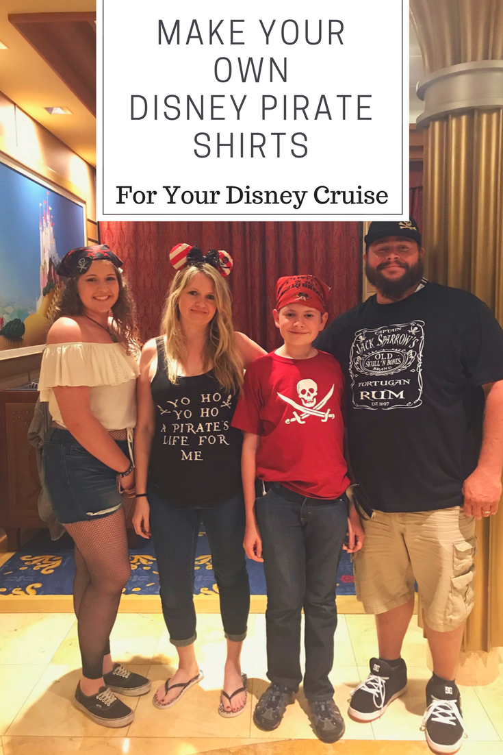 How To Make Disney TShirts Clever Pink Pirate